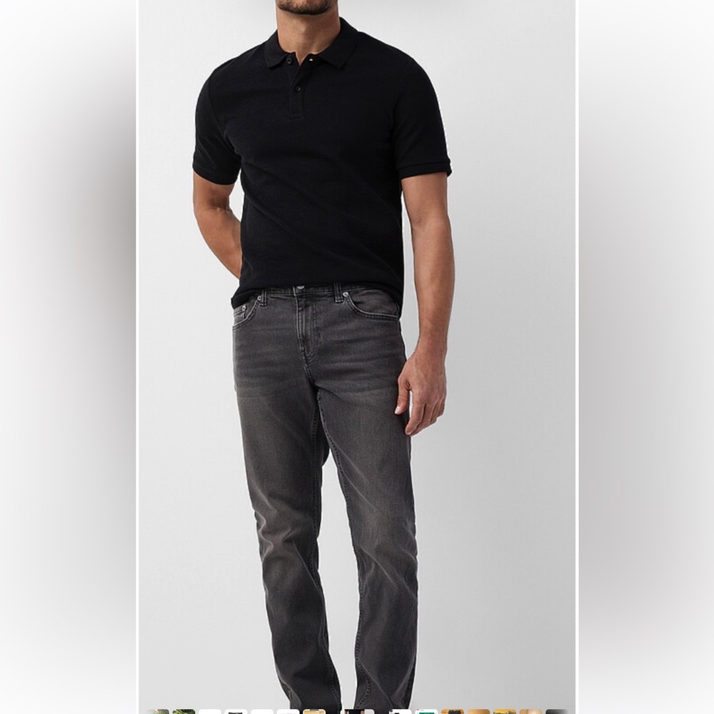 Slim Charcol Grey Men’s Jeans